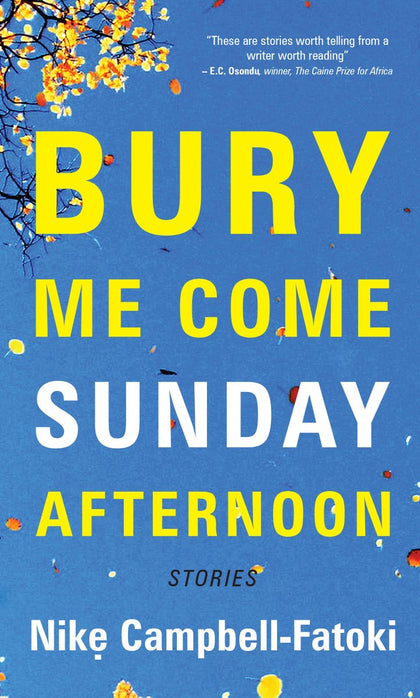 Bury Me Come Sunday Afternoon