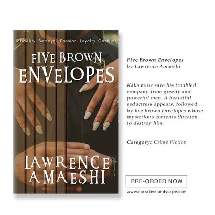 Five brown Envelopes
